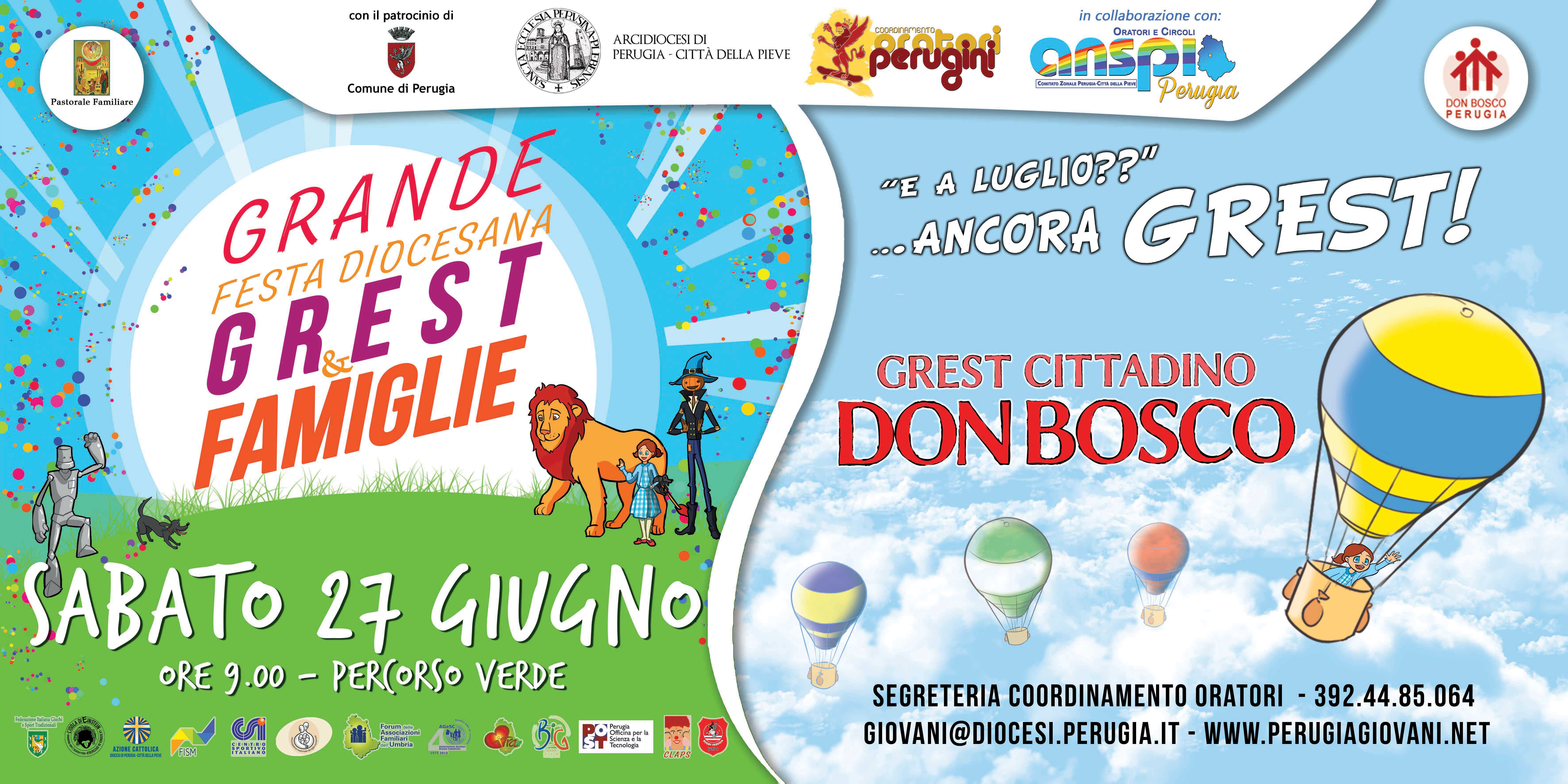 Grande Festa Diocesana Grest & Famiglie E Grest Cittadino